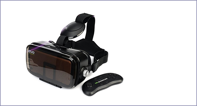 ETVR 3D VR Headset with Remote Controller
