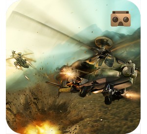 battle helicopters VR game